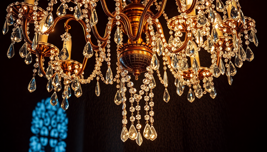 How to Clean a Crystal Chandelier with Brilliante Crystal Cleaner