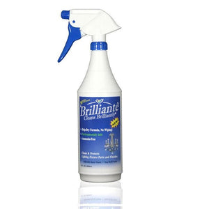 Brillianté Crystal Cleaner Spray Bottle, 32oz