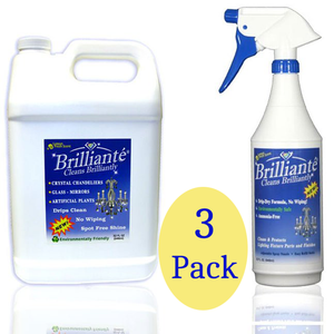 Brilliante crystal cleaner package